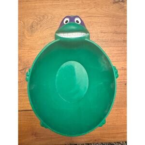 Vintage 1990 TMNT Donatello Plastic Cereal Bowl